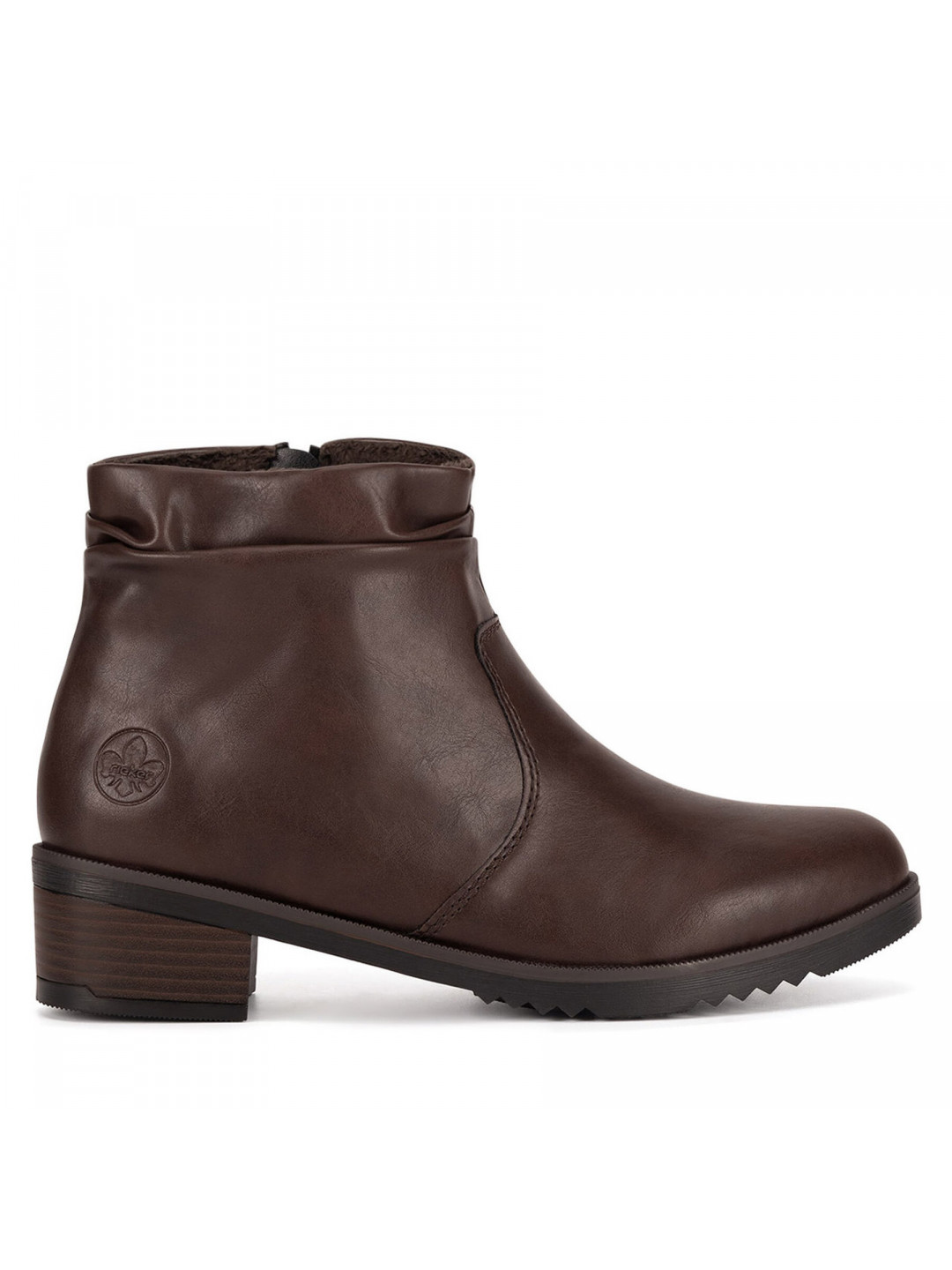 Polokozačky Rieker Y0551-25 Hnědá